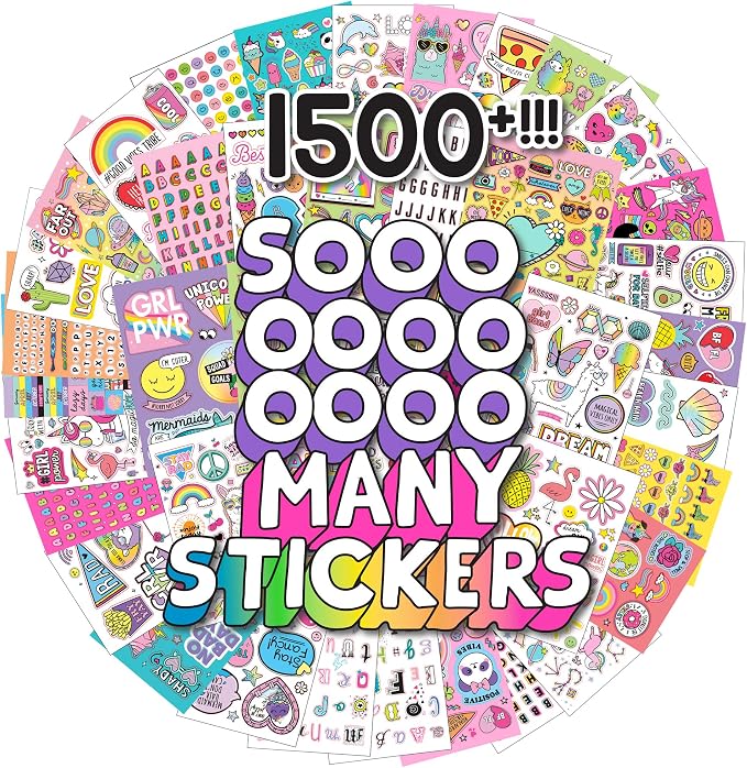 Horizon Group USA Sticker Book, Just My Style, 1000+ Stickers
