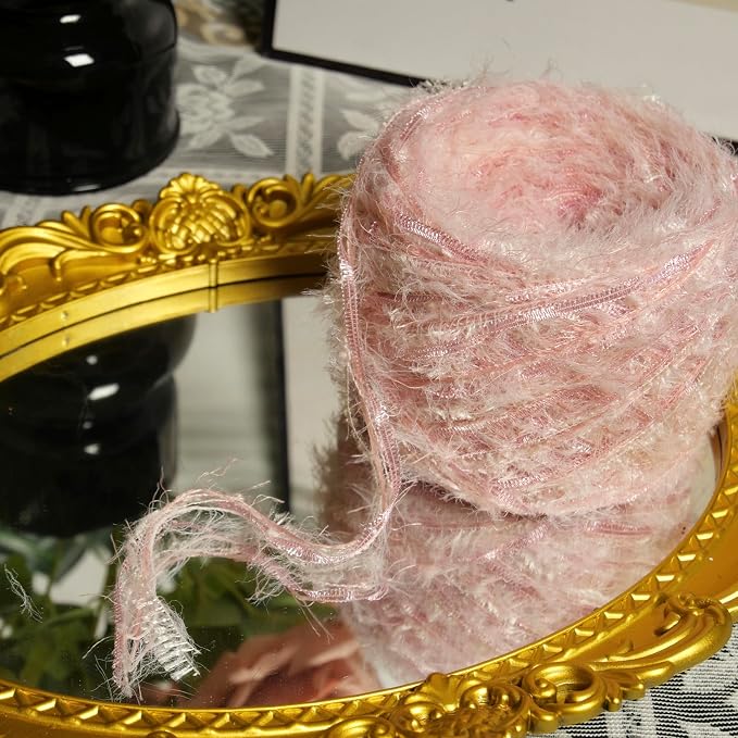 Artisanal Yarn Fancy Yarn Multifiber Blended Yarn Novelty Colorful Soft