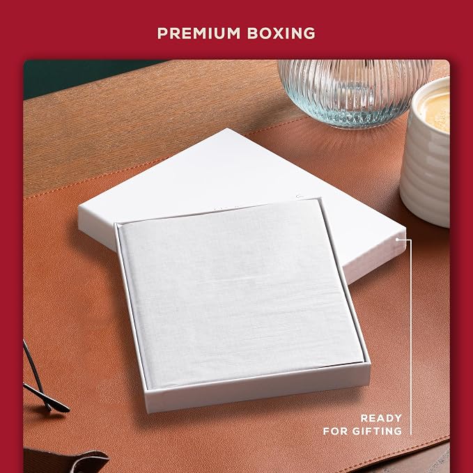 Beechmore Books 8x8 Square Mixed Media Sketchbook 160 GSM/98lb, Gift Box | Vegan Leather Hardcover Art Journal with Lay-Flat Binding, Perforated Ivory Pages for Drawing & Doodling