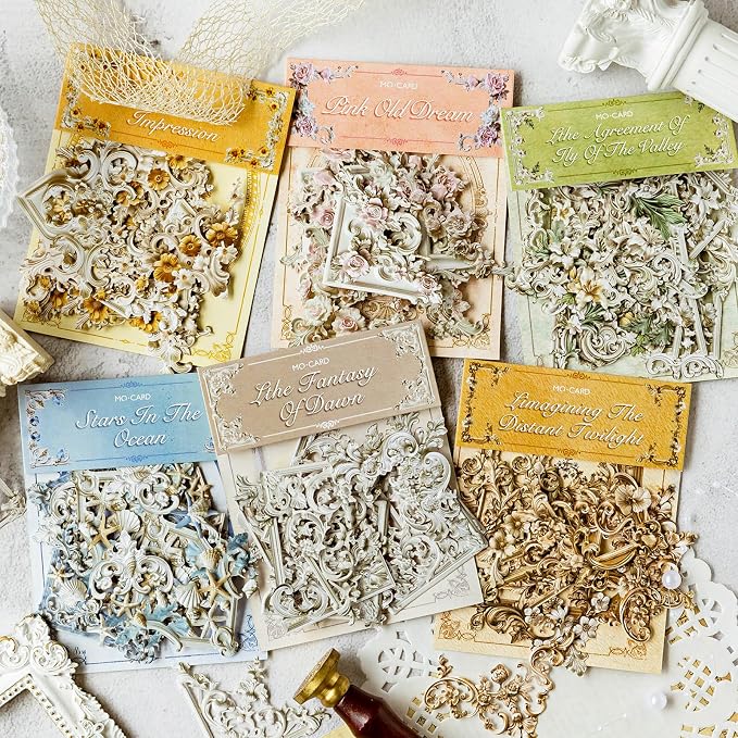 120 Scrapbook Embellishments Corner Frame for Scrapbooking Supplies