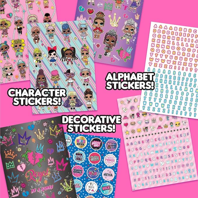 Horizon Group USA Sticker Book, L.O.L. Surprise, 1500+ Stickers