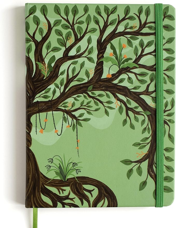 Rileys Tree of Life, 8" x 6", Blank Journal 240 Pages, Ivory Paper, Blank Notebook for Men and Women, Unlined Journal, Drawing Notebook, Great Gift for Creatives (Unlined Notebook)