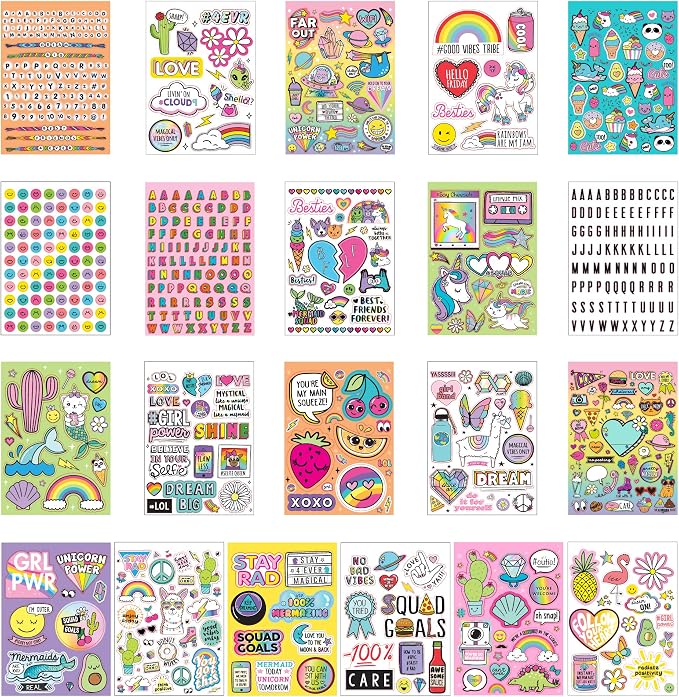 Horizon Group USA Sticker Book, Just My Style, 1000+ Stickers