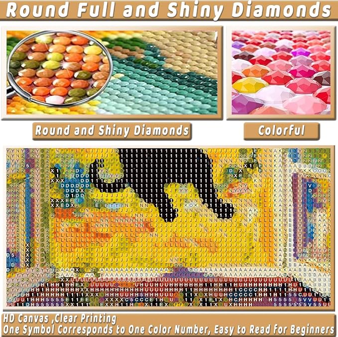 Black Cat Diamond Art Kits for Adults Cute Diamond Painting Kit Beginner