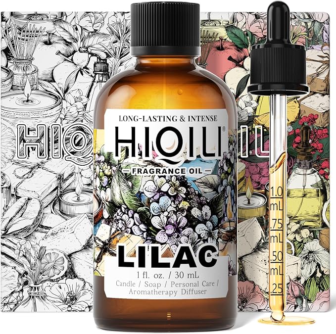 HIQILI Lilac Fragrance Oil for Women Perfume Making - 1 Fl Oz