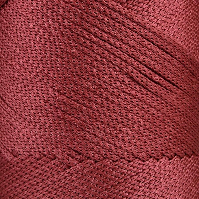 S Sensy 2mm-Premium Polypropylene Macrame Cord 5 Pack Dusty Rose 252 Yards