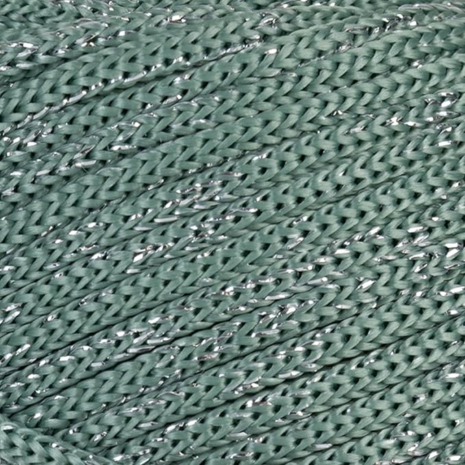 Makromecity Sparkle 2 Skeins of Polypropylene Macrame Cord 3mm x 131 Yards (394 feet) Premium Polyester Macrame Cord for Macrame Art & Crafts for Wall Hangings, Bags, Underplate, Rug