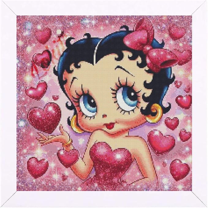 JAKI Diamond Art Kits for Adults,Cartoon Diamond Art 12x12inch