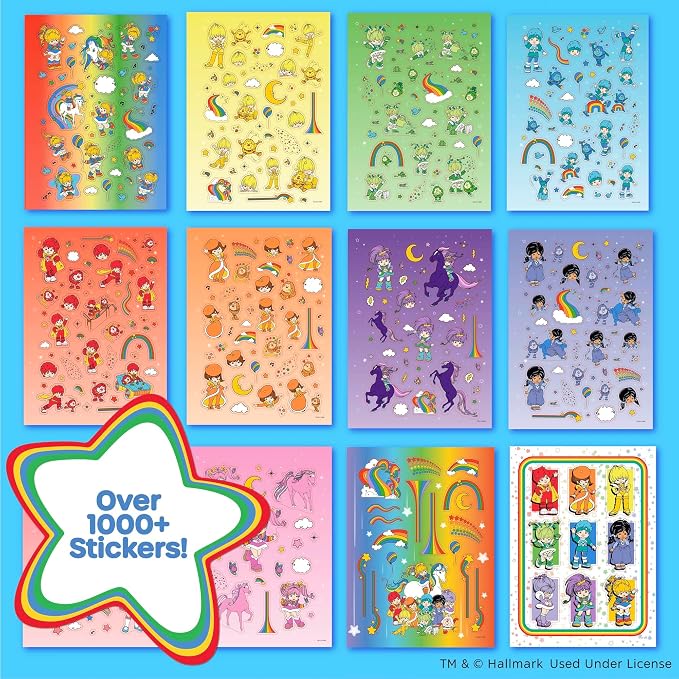 Horizon Group USA Sticker Book, Rainbow Brite, 1500+ Stickers