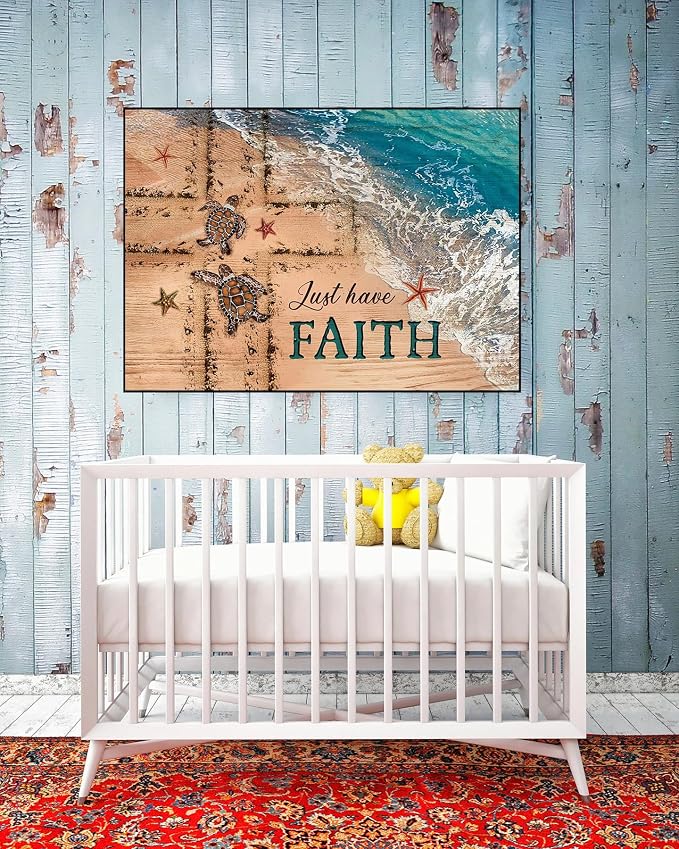 Christian Diamond Painting Kits for Adults, Cross Beach Diamond Art Kits