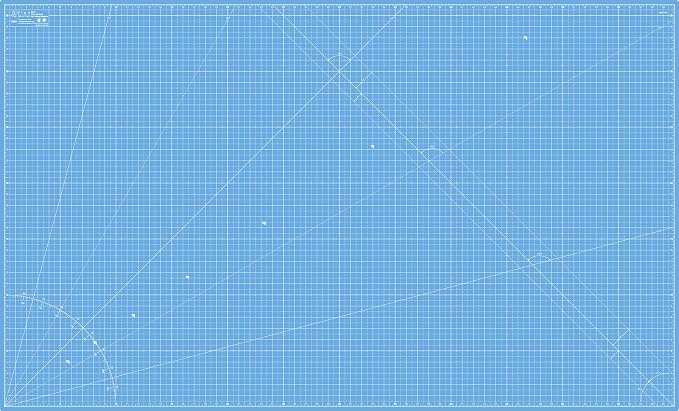 Elan Cutting Mat 36x60 Blue, Extra Large Self Healing Cutting Mat 36 x 60 Inch, 5-Ply Craft Board Blue, Hobby Board for Sewing and Quilting