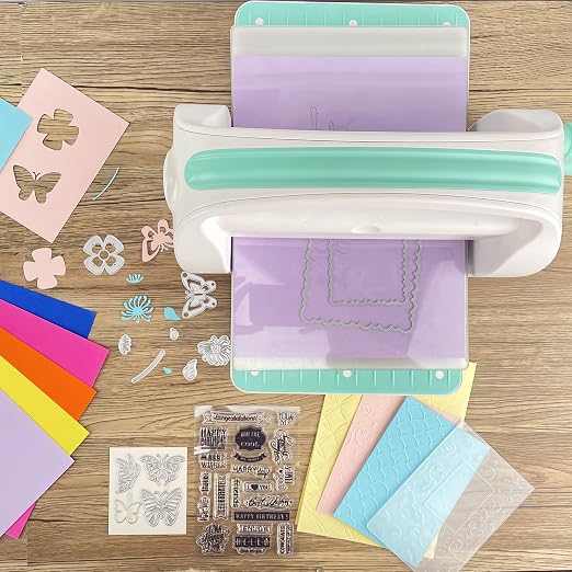 Manual Die Cutting Machine,9" Openning, Scrapbooking Machine Starter kit