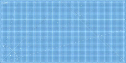 Elan Cutting Mat 36x72 Blue, Extra Large Self Healing Cutting Mat 36 x 72 Inch, 5-Ply Craft Board Blue, Hobby Board for Sewing and Quilting