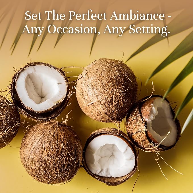 P&J Trading - Coconut Scented Oil 30ml - Fragrance Oil for Candle Making, Soap Making, Diffuser Oil