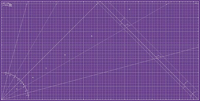Elan Cutting Mat 36x72 Pink & Purple, Extra Large Self Healing Cutting Mat 36 x 72 Inch, 5-Ply Craft Board Pink, Hobby Board for Sewing and Quilting