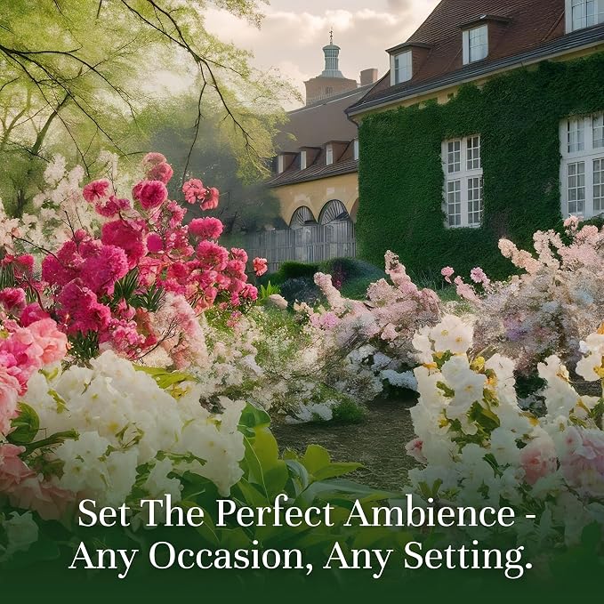 P&J Trading Fragrance Oils for Diffusers for Home English Garden Set Fragrance Scents for Candle Making - Soap Making - Car Diffuser Scents - Essential Home Gift Set - Fig, Honeysuckle Vine & More