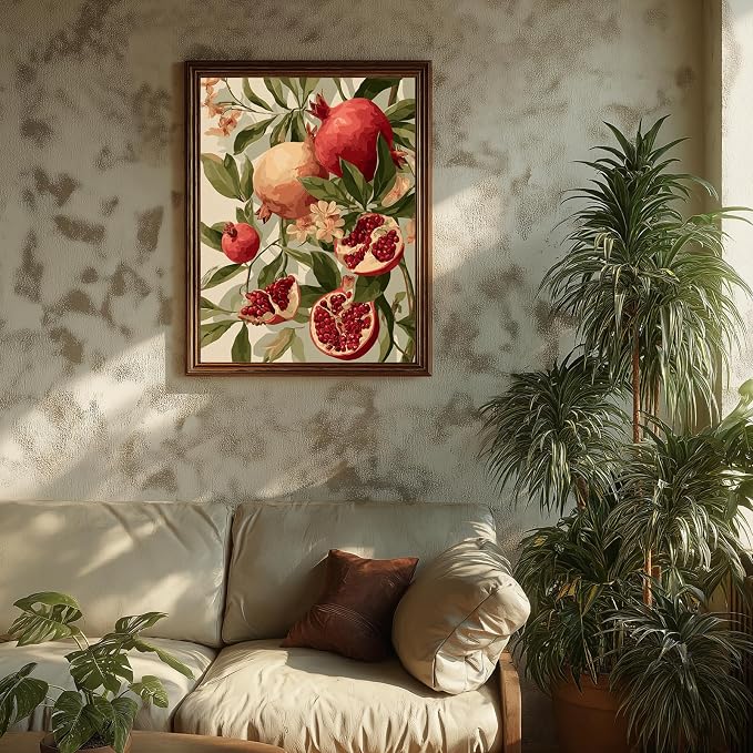 Fruit Paint by Numbers Kit for Adults, Paint by Number for Adults 16x20inch