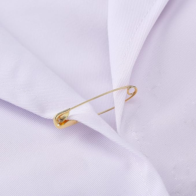 Mr. Pen- Safety Pins, 300 Pack, Small & Large Sizes, Nickel Plated Steel