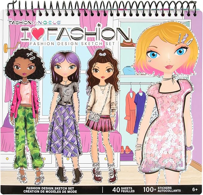 Fashion Angels I Love Fashion Sketch Portfolio