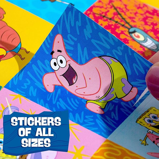 Horizon Group USA Sticker Book, Spongebob Squarepants, 2000+ Stickers