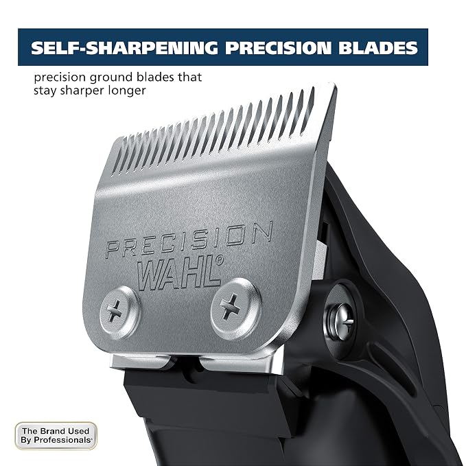 Wahl Home Haircutting Corded Clipper Kit with Adjustable Blade Taper Lever