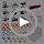 HUISUYTON 9PCS Crochet Ring for Finger with 30 Stitch Markers & 6 Needles