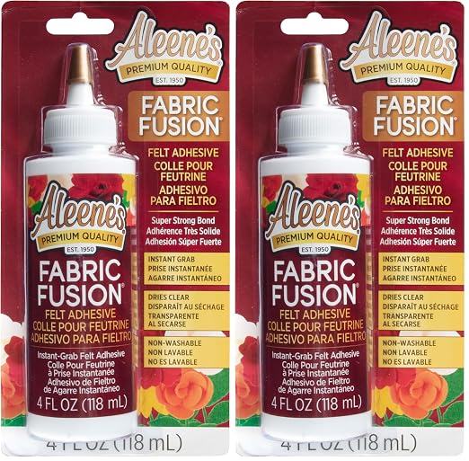 Aleene's Felt Adhesive Fabric Glue, White (43234) (Pack of 2)