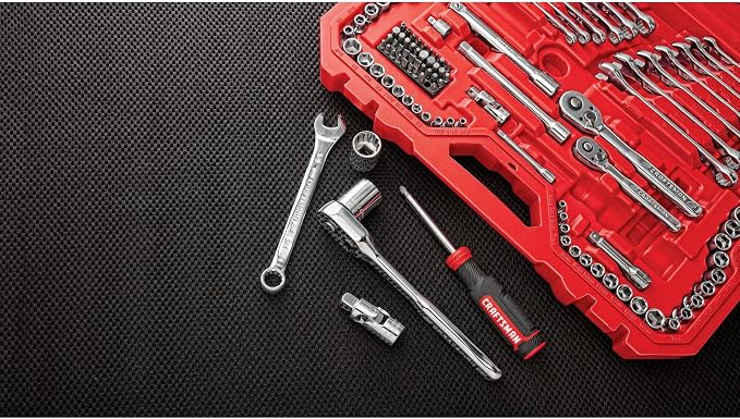 CRAFTSMAN Mechanics Tool Set, SAE/Metric, 189-Piece (CMMT12034)