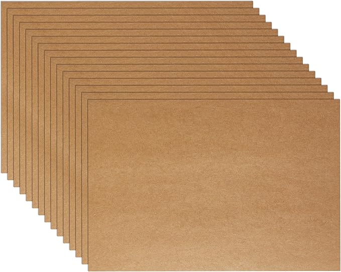 Guakicae 150 Sheets Brown Cardstock 5 x 7 Kraft Paper 110lb