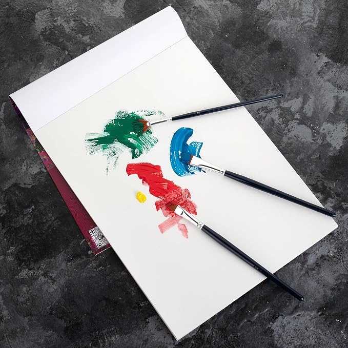 Mr. Pen- Disposable Paint Palette Paper Paint Pad, 9"x12", 40 Sheets | 2 Pack, Acrylic Paint Paper, Suitable for Watercolor, Gouache, Acrylic and Oil Paints, Tear-Off Palette Sheets for Painting
