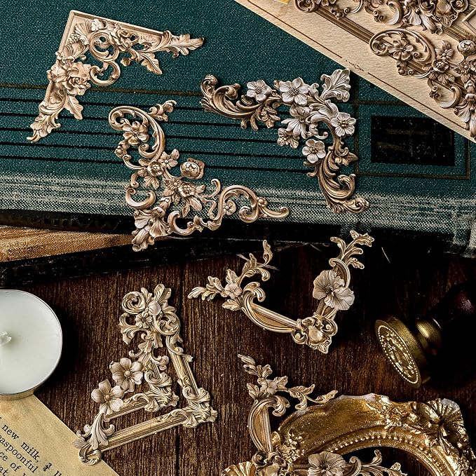 120 Scrapbook Embellishments Corner Frame for Scrapbooking Supplies