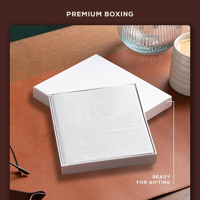 Beechmore Books 8x8 Square Mixed Media Sketchbook 160 GSM/98lb, Gift Box | Vegan Leather Hardcover Art Journal with Lay-Flat Binding, Perforated Ivory Pages for Drawing & Doodling