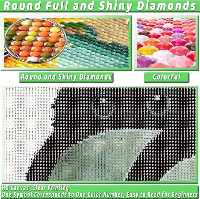 3 Pack Black Cat Diamond Art Kits for Adults Diamond Painting Kit Beginner