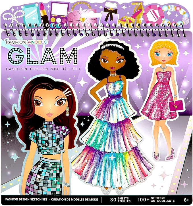 Fashion Angels Glam Fashion Sketch Set