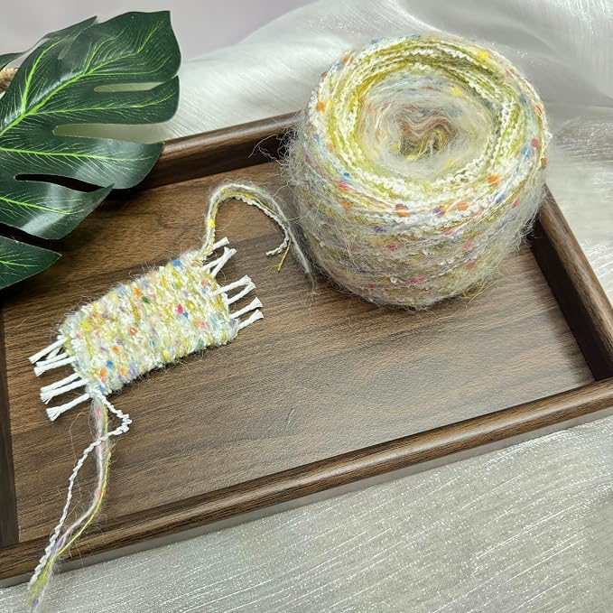 Artisanal Yarn Fancy Yarn Multifiber Blended Yarn Novelty Colorful Soft