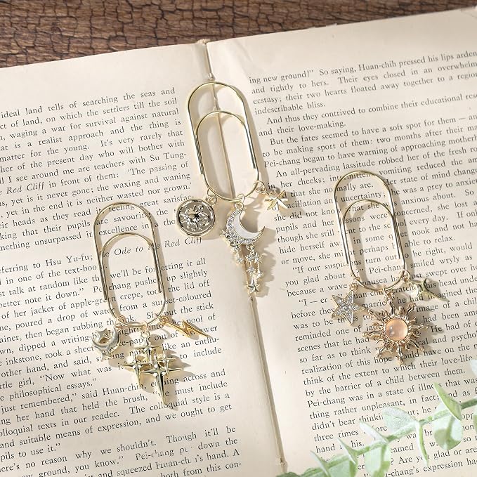 Charm Acotar Metal Bookmark - 3 PCs Fantasy Book Marks Gifts