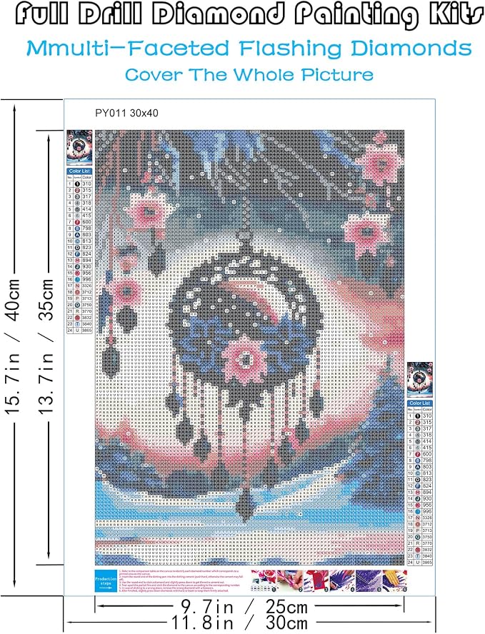 Dream Catcher Diamond Painting Kits for Adults, Diamond Art Kits for Adults