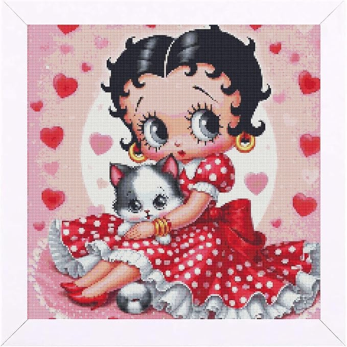 JAKI Diamond Art Kits for Adults,Cartoon Diamond Art 12x12inch