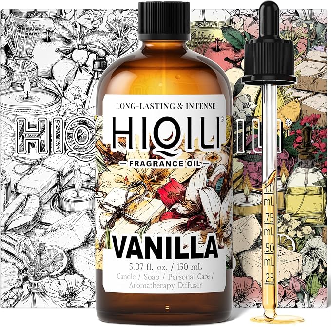 HIQILI Vanilla Fragrance Oil for Body Spray - 5.07 Fl Oz