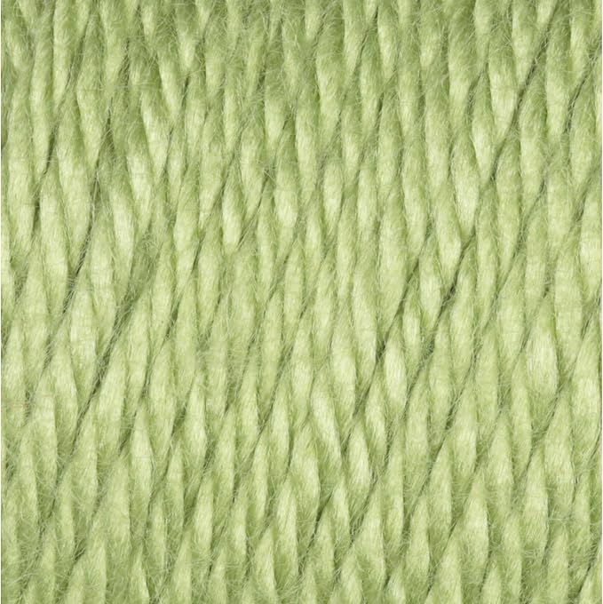 Caron Simply Soft Collection Yarn, 6oz, Gauge 4 Medium, 100% Acrylic- Pistachio - Machine Wash & Dry