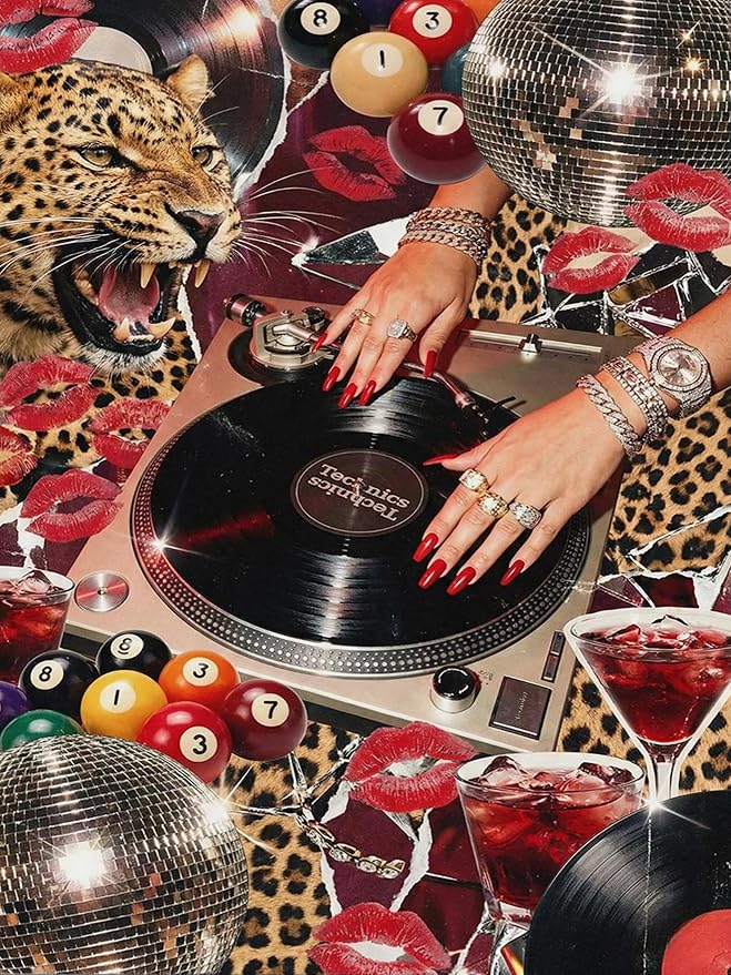 Trendy Cheetah Diamond Art Kits for Adults 12 x 16inch