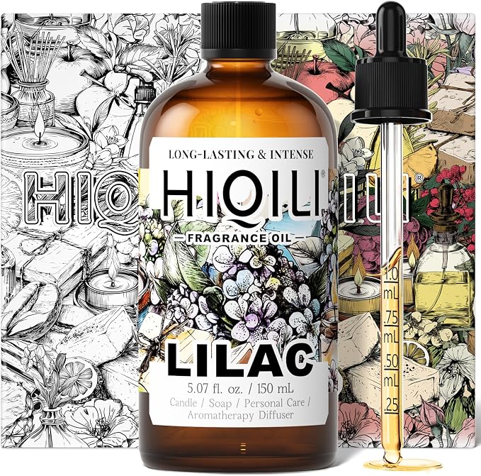 HIQILI Lilac Fragrance Oil for Women Perfume Making - 5.07 Fl Oz