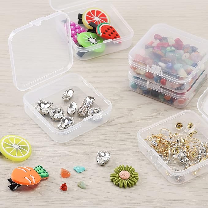 Mr. Pen- Bead Organizer Box, 12 pcs, Clear (Pack of 3)