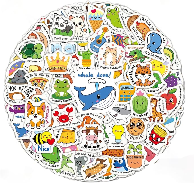 300pcs Teacher Stickers for Kids Classroom Must Haves | Teacher Supplies with Unique Designs - Perfect for Classroom Rewards & Home Encouragement