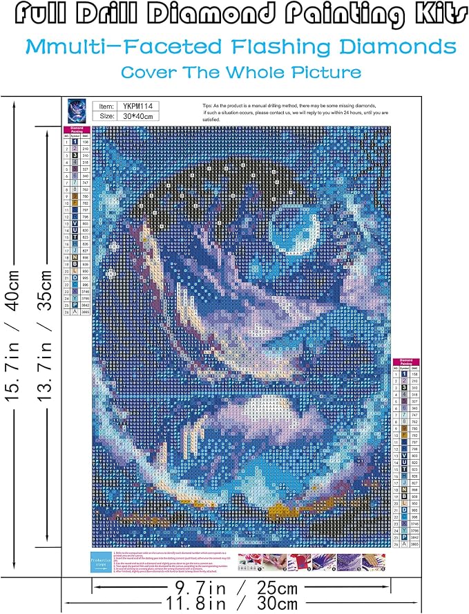 5D Diamond Painting Kits for Adults, Landscape Diamond Art Kits for Adults
