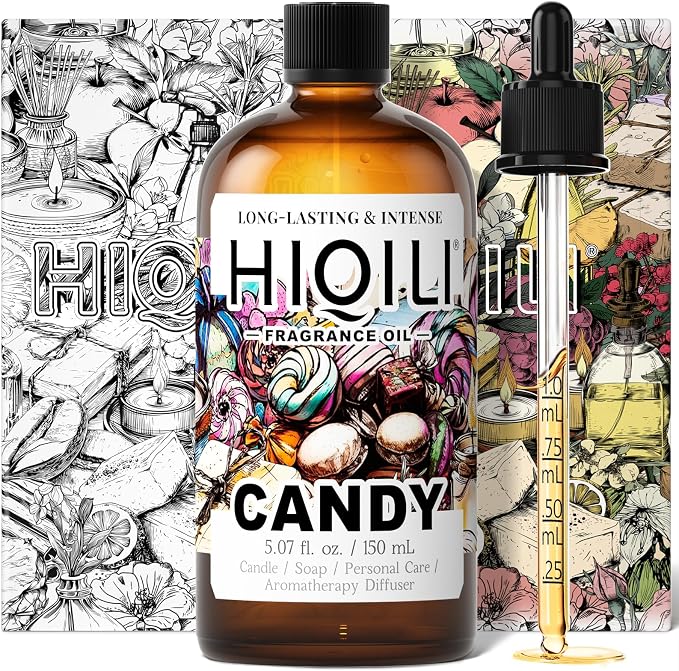 HIQILI Candy Fragrance Oil for Diffusers for Home - 5.07 Fl Oz