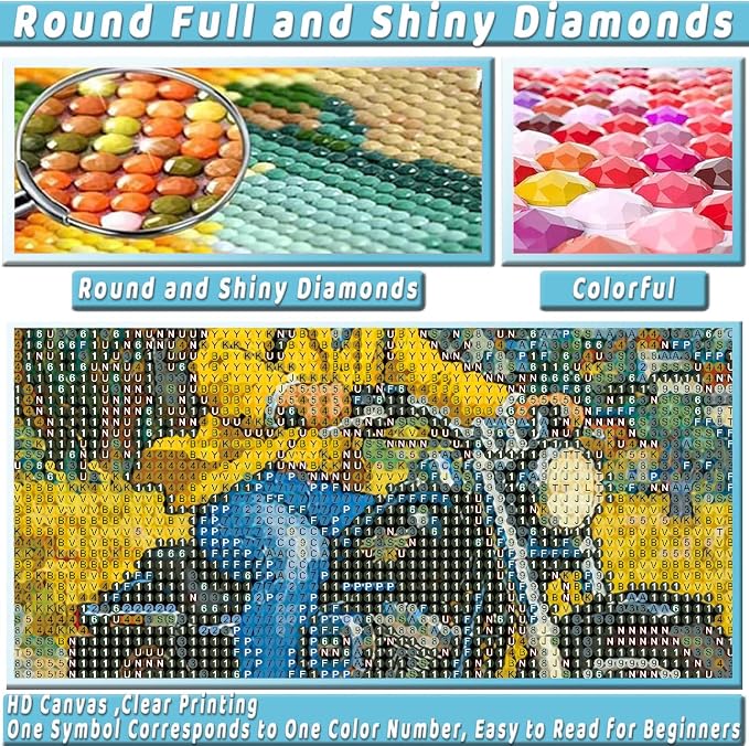 Van Gogh Cute Diamond Art Kits for Adults Diamond Painting Kit for Beginner