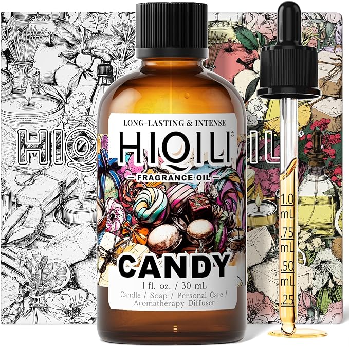 HIQILI Candy Fragrance Oil for Diffusers for Home - 1 Fl Oz