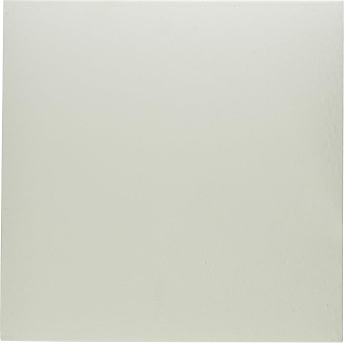 Winsor & Newton Artist's Canvas Board, 10" x 10" | For Use with Oil, Acrylic & Alkyd Color, Medium Grain Cotton Surface, Ideal for All Techniques, Stretched By Hand