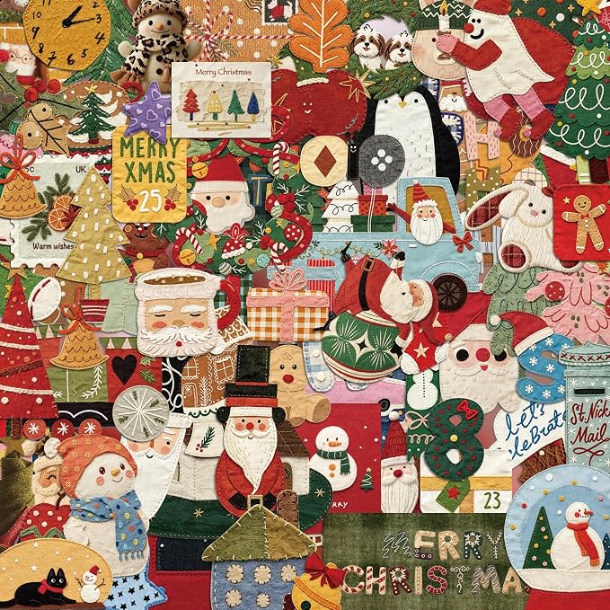 30 Sheets 670+ Paper Christmas Stickers Book for Planners, Calendars